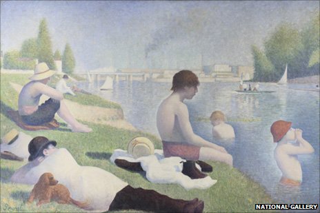 Bathers at Asnieres - Seurat